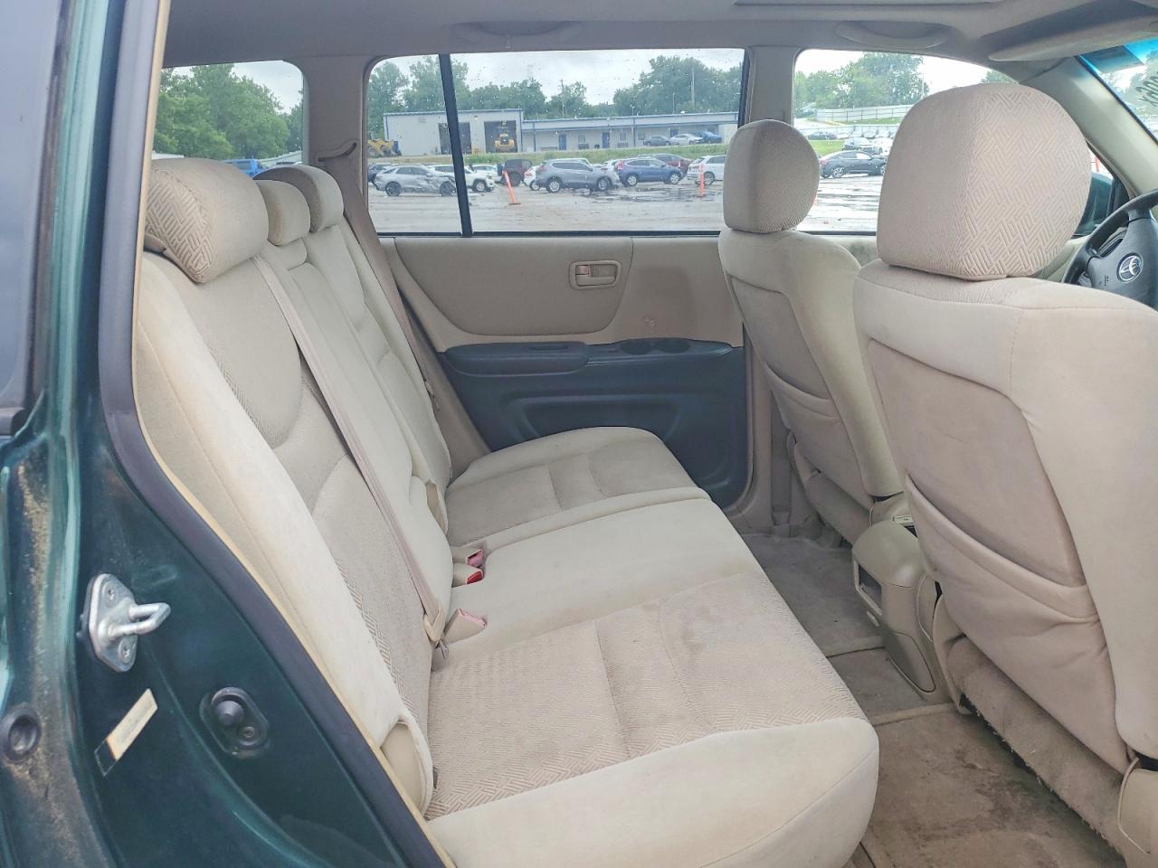 2002 Toyota Highlander Limited Green vin: JTEGF21A920033027