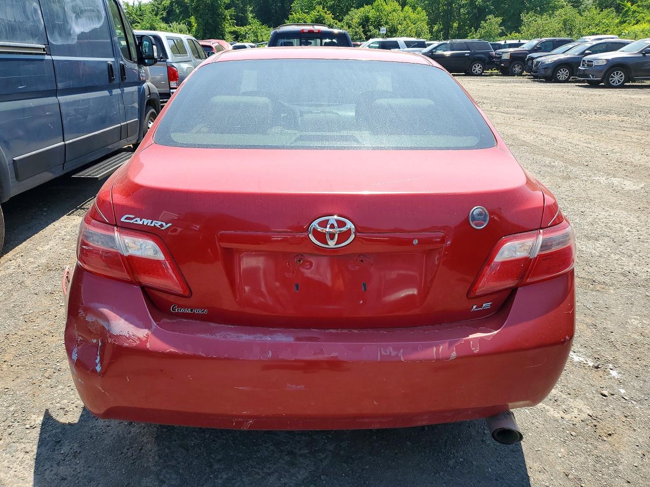 2009 Toyota Camry Le Red vin: 4T1BE46K49U282896