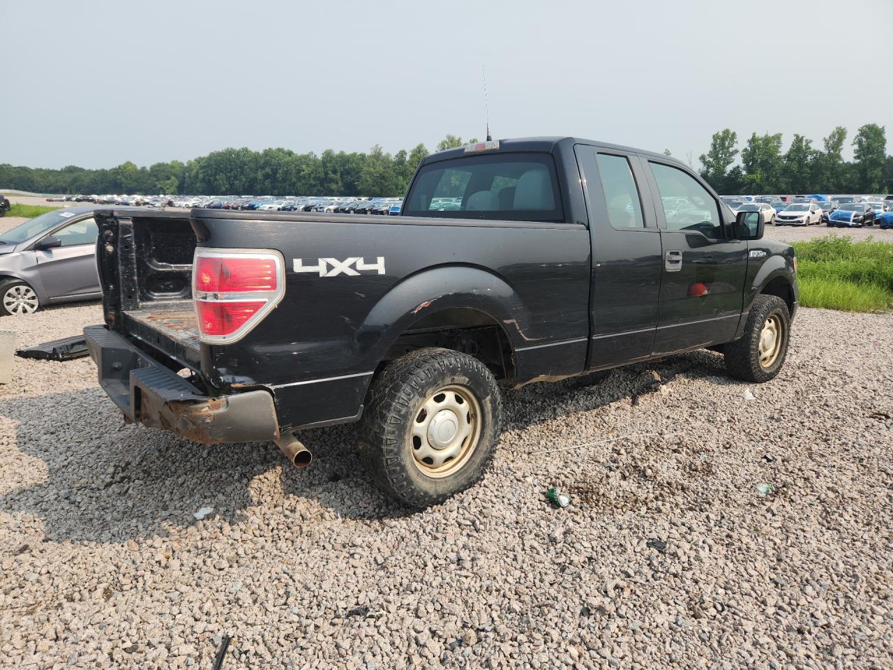 2012 Ford F150 Super Cab Black vin: 1FTFX1EF4CFC82153