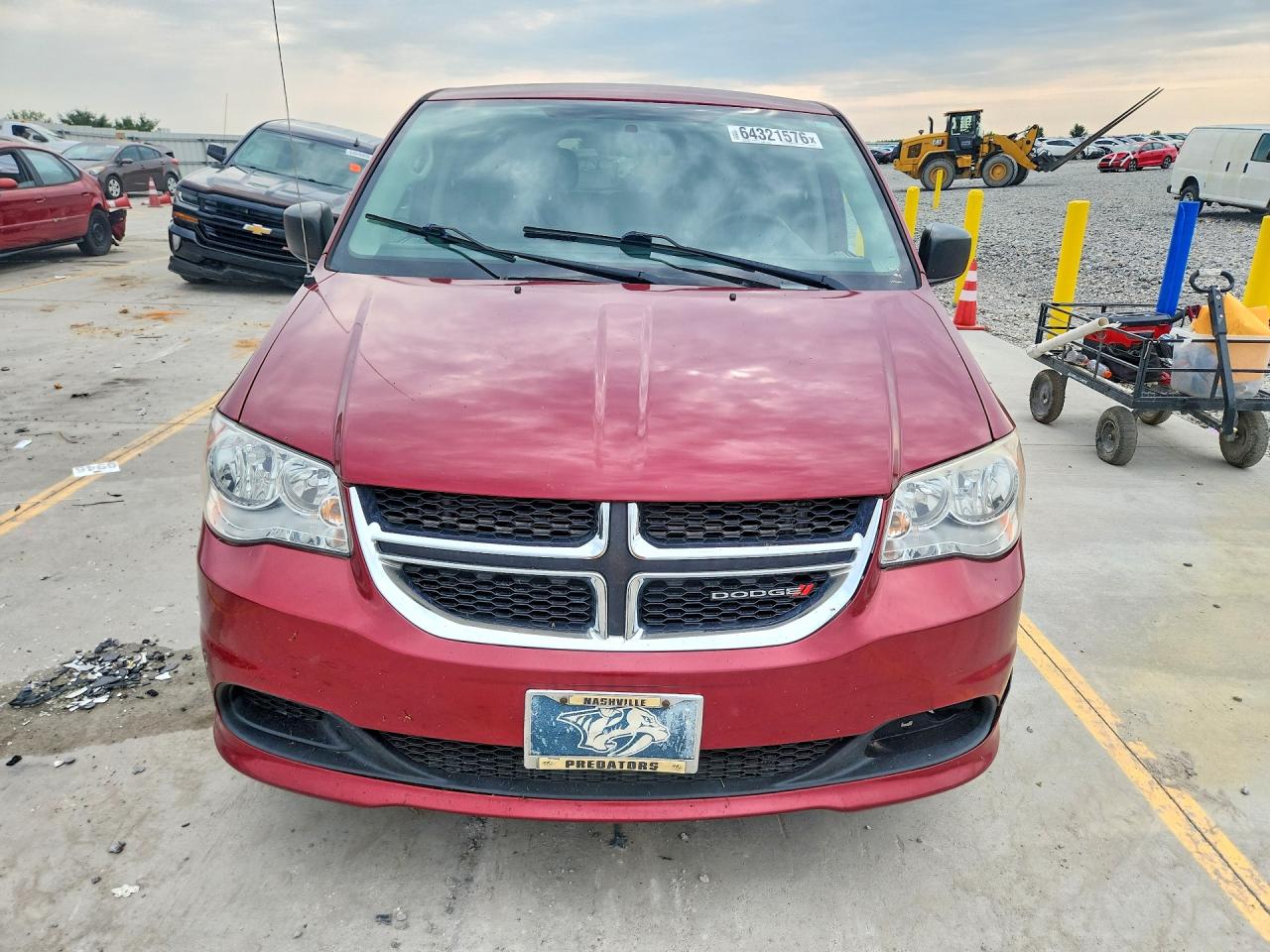 2015 Dodge Grand Caravan Se Red vin: 2C4RDGBG5FR616581
