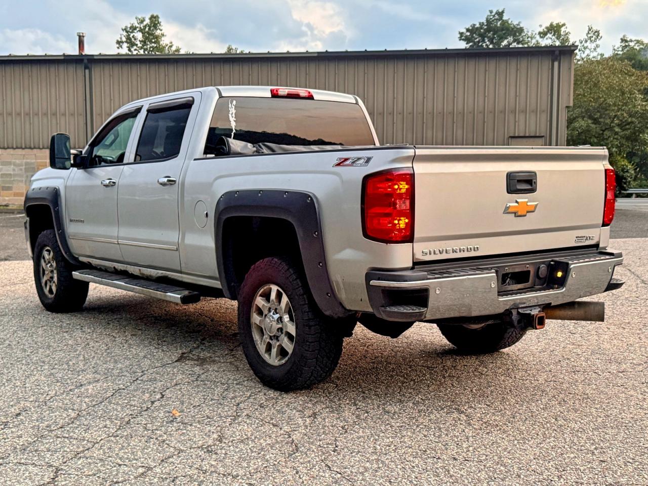 2015 Chevrolet Silverado K2500 Heavy Duty Ltz Silver vin: 1GC1KWE84FF133897