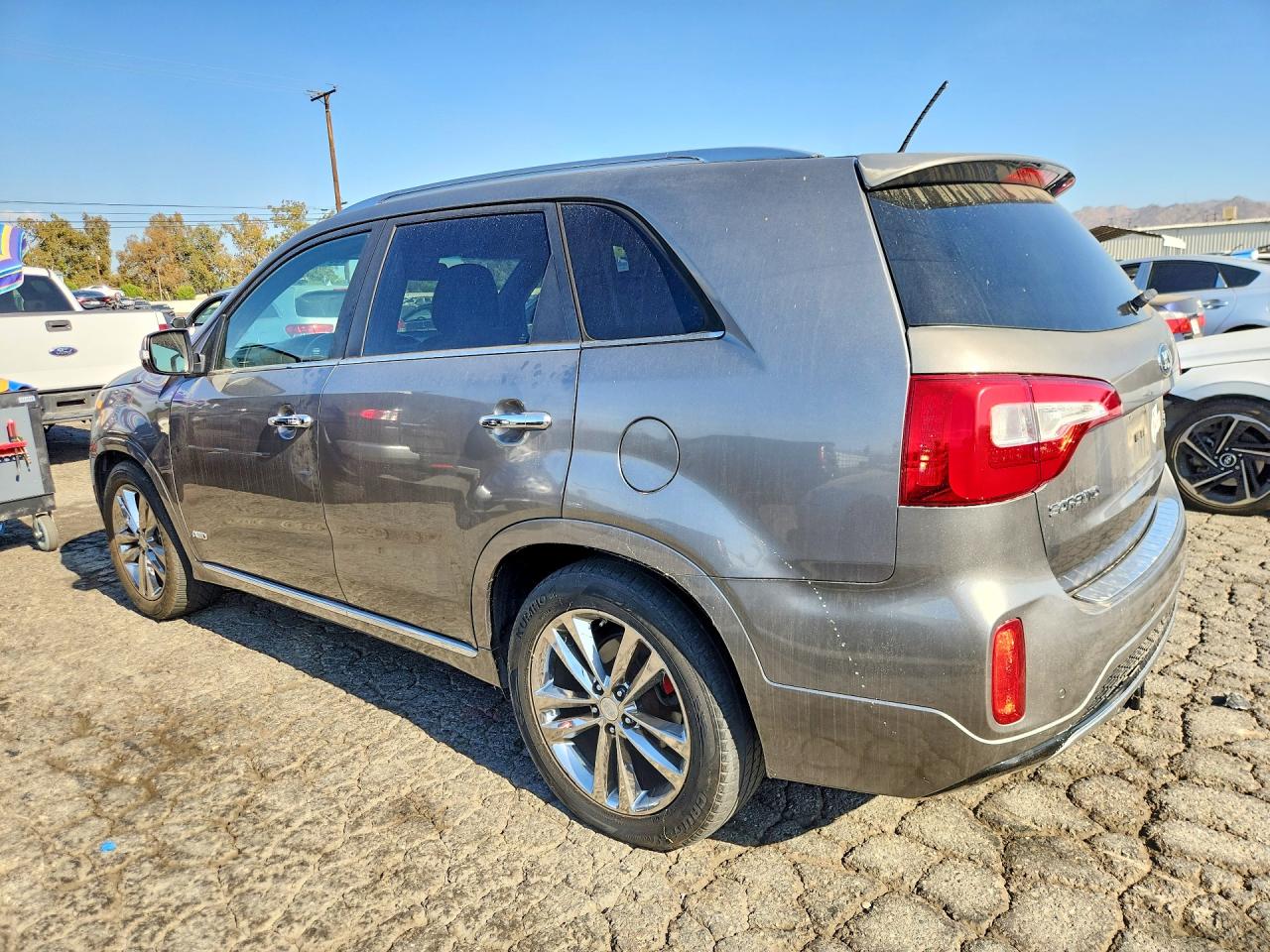 2014 Kia Sorento Sx Limited Brown vin: 5XYKWDA76EG531389