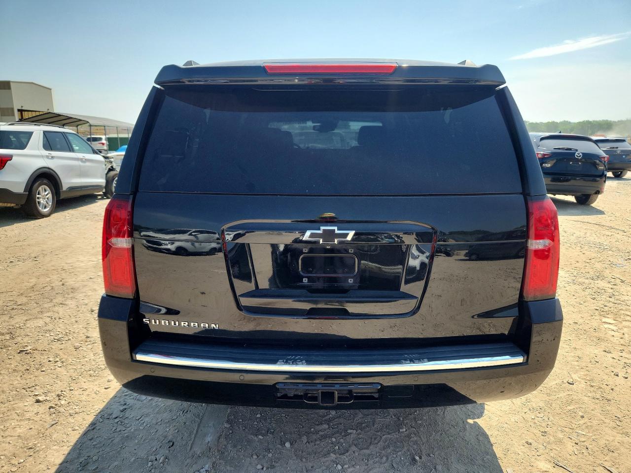 2015 Chevrolet Suburban C1500 Ltz Black vin: 1GNSCKKCXFR639842