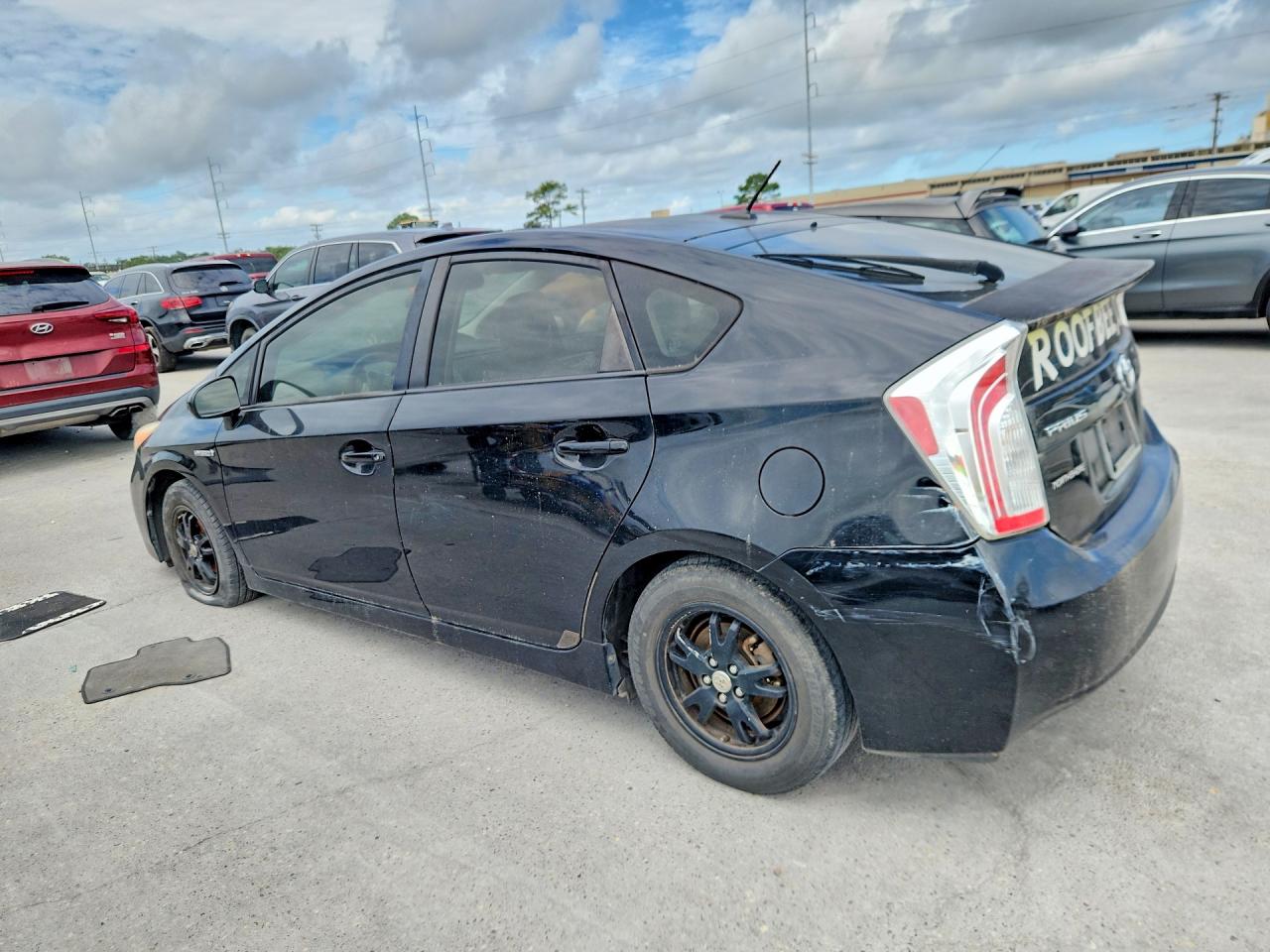 2012 Toyota Prius Three Black vin: JTDKN3DU8C1600613