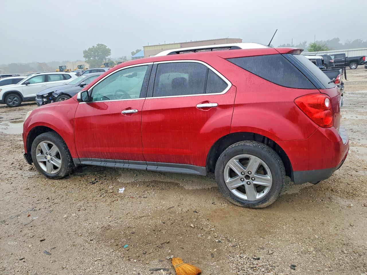 2014 Chevrolet Equinox Ltz Red vin: 2GNALDEK1E6364477