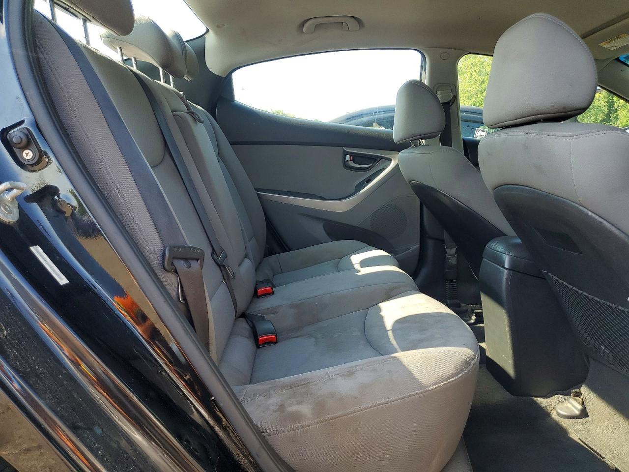 2013 Hyundai Elantra Gls Black vin: KMHDH4AE8DU765253