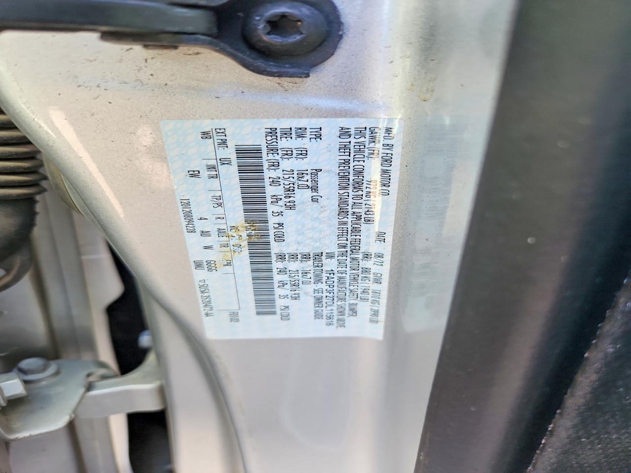 2013 Ford Focus Se Silver vin: 1FADP3F27DL115616