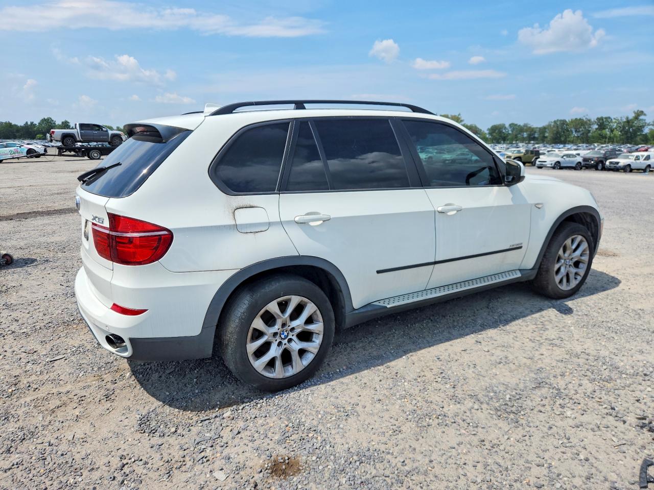 2011 Bmw X5 Xdrive35i White vin: 5UXZV4C56BL414519