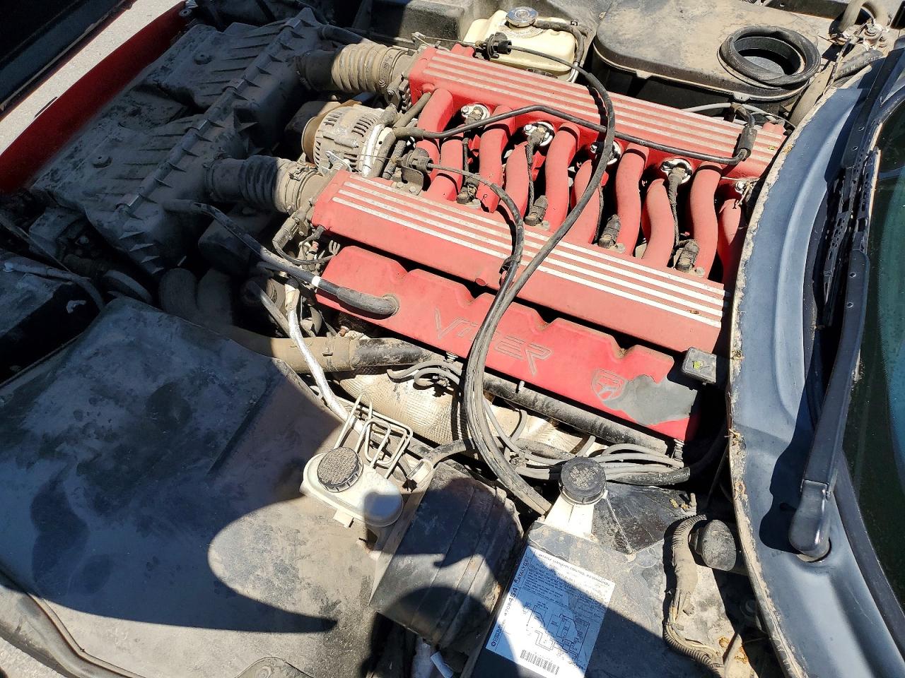 1994 Dodge Viper Rt-10 Red vin: 1B3BR65E2RV100205