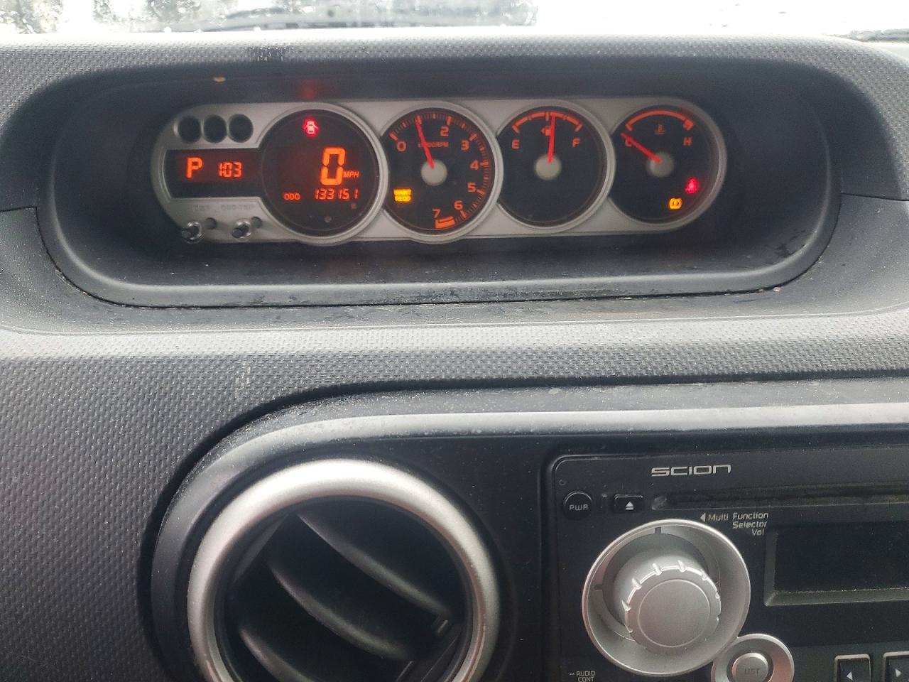 2010 Toyota Scion Xb Burgundy vin: JTLZE4FE1A1099883