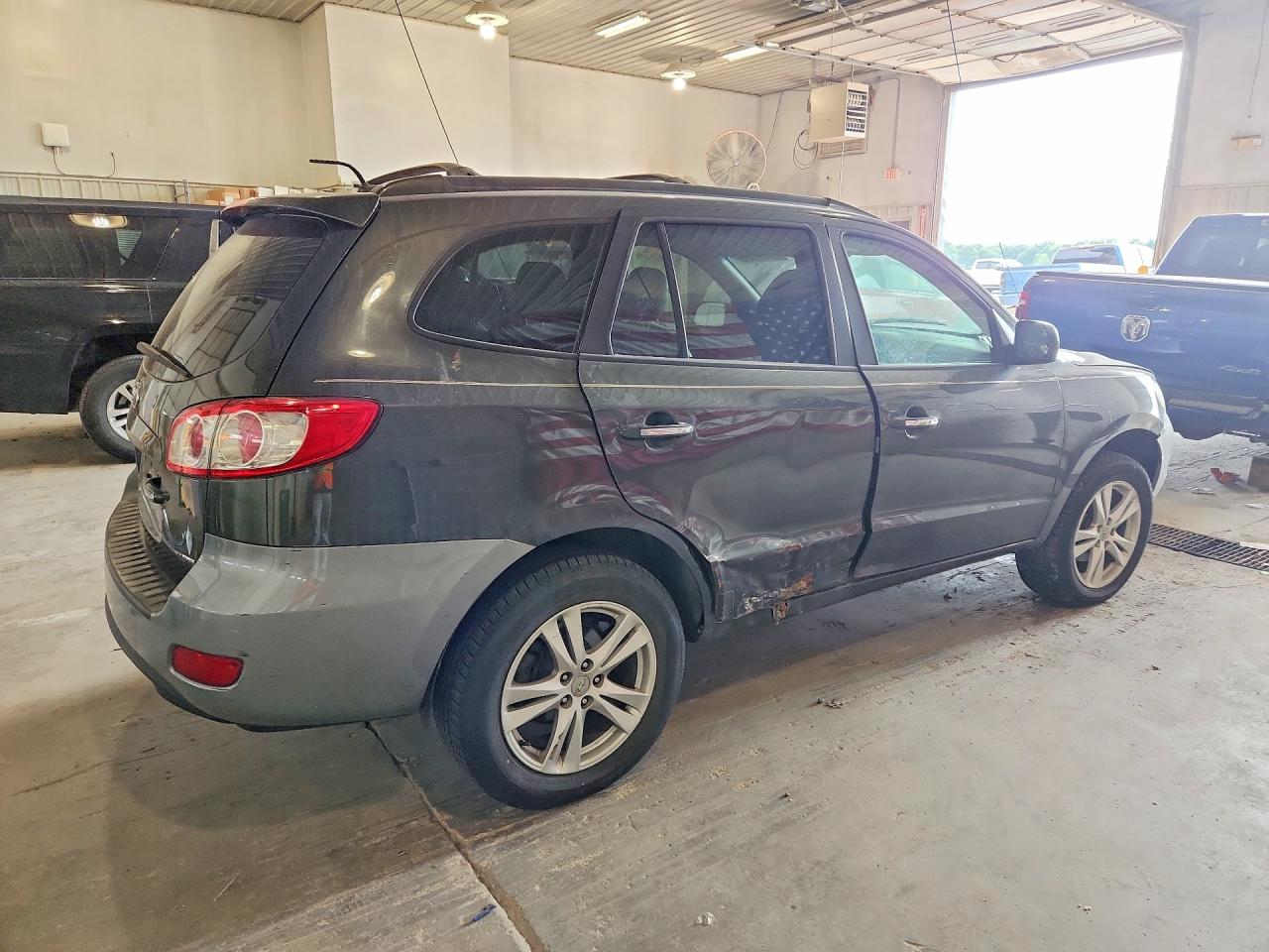 2012 Hyundai Santa Fe Limited Gray vin: 5XYZKDAG1CG115533