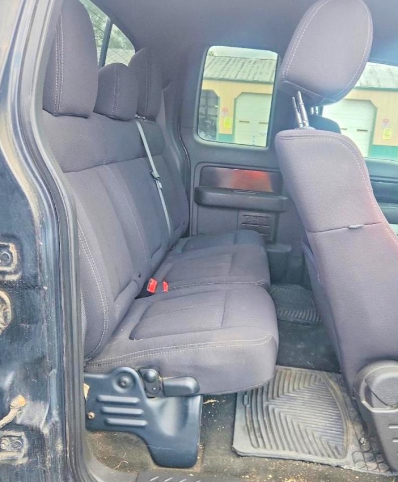 2012 Ford F150 Super Cab Black vin: 1FTFX1EF8CFC71639