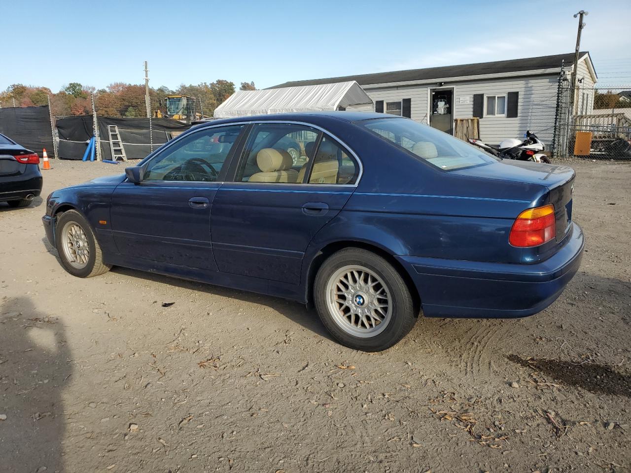 1999 Bmw 528 I Automatic Blue vin: WBADM6333XBY29137