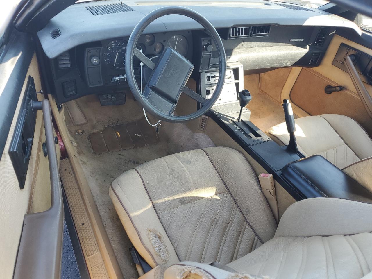 1987 Chevrolet Camaro Красный vin: 1G1FP21S0HN124536