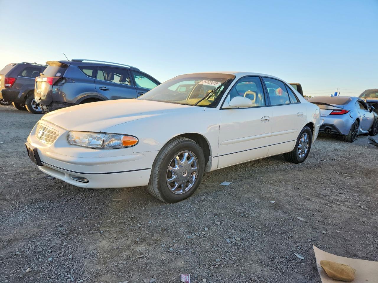 2003 Buick Regal Ls White vin: 2G4WB52K431295754