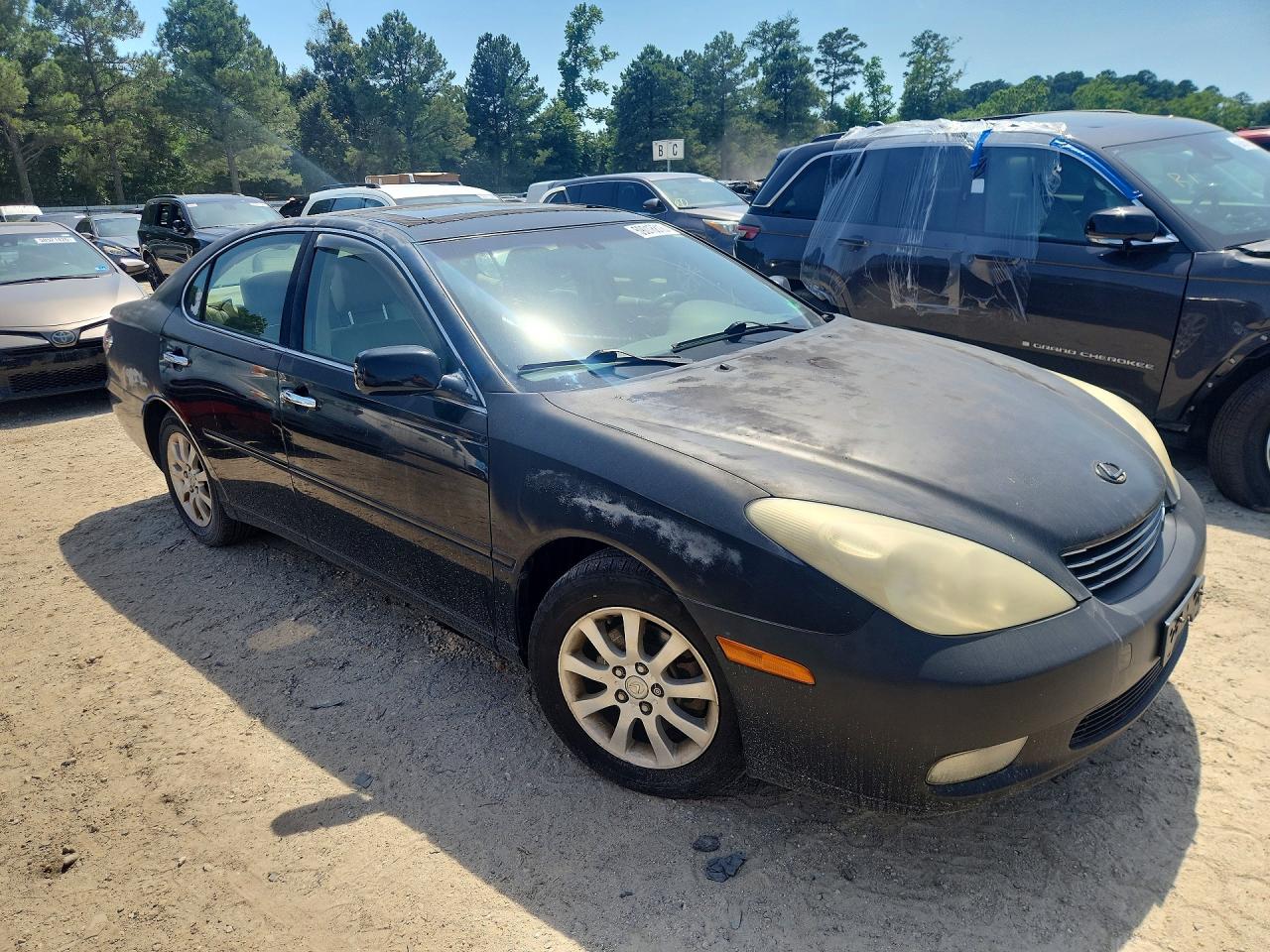 2003 Lexus Es 300 Black vin: JTHBF30G730148607