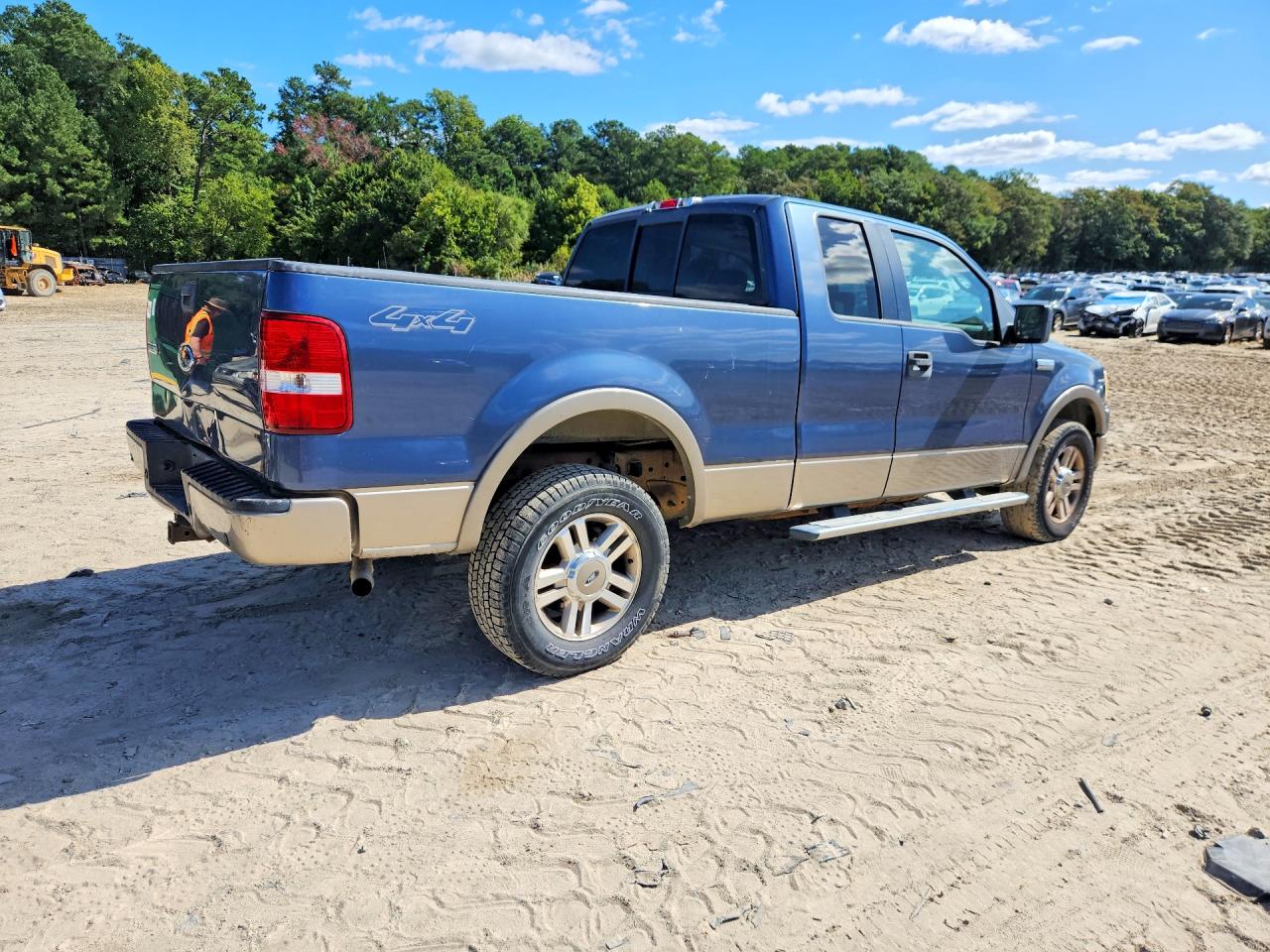 2005 Ford F150 Blue vin: 1FTPX14585FB73968