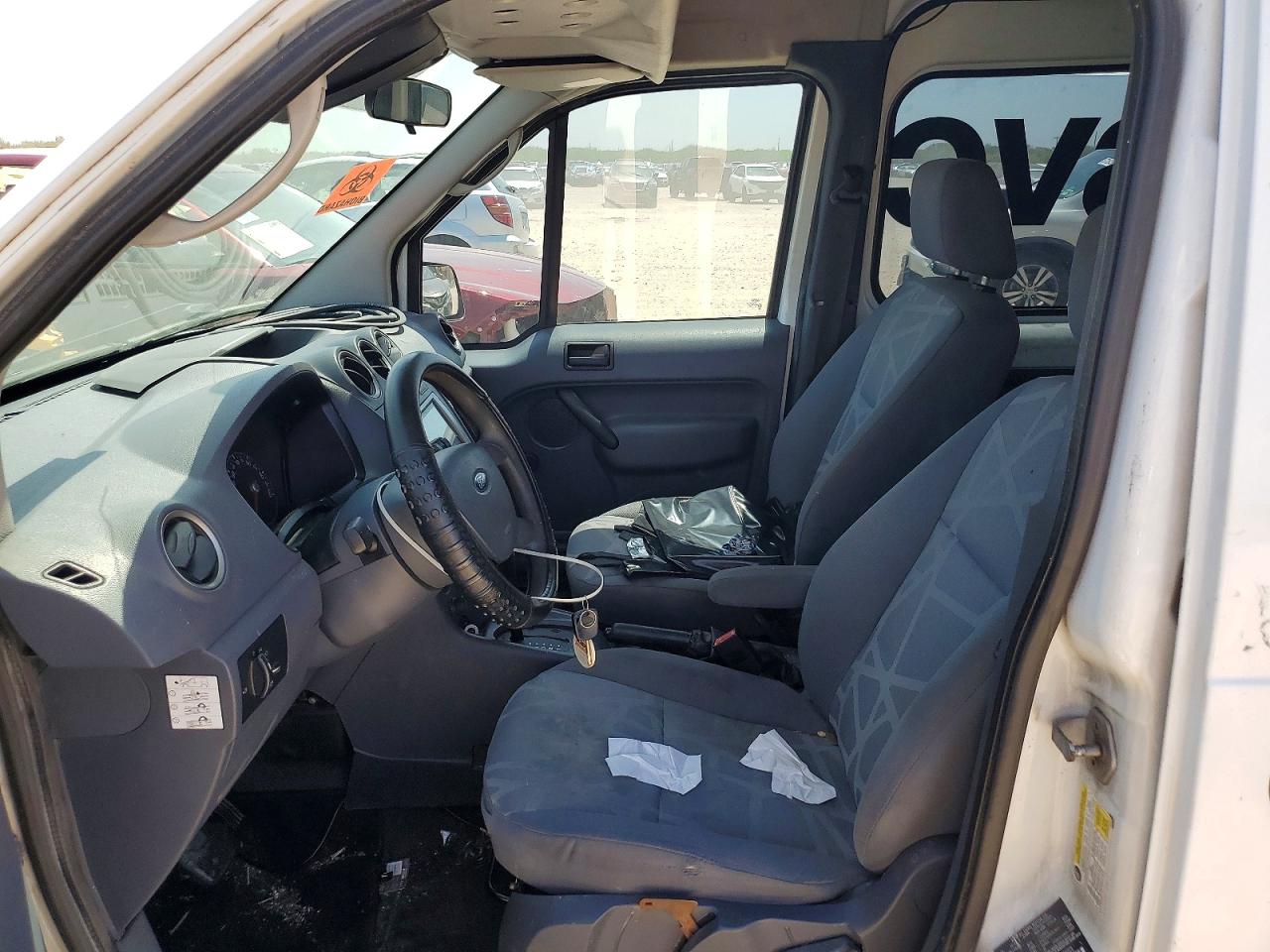 2010 Ford Transit Connect Xl White vin: NM0LS6AN2AT009431