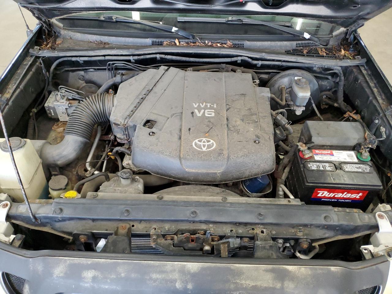 2008 Toyota Tacoma Access Cab Black vin: 5TEUU42N48Z583903