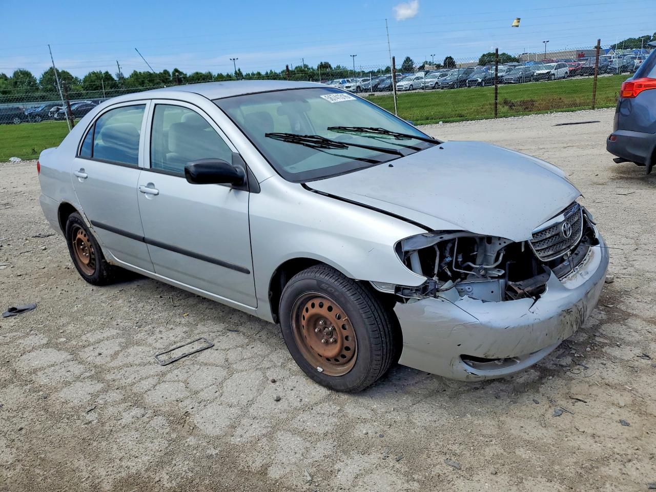 2008 Toyota Corolla Ce Silver vin: 1NXBR32EX8Z033063