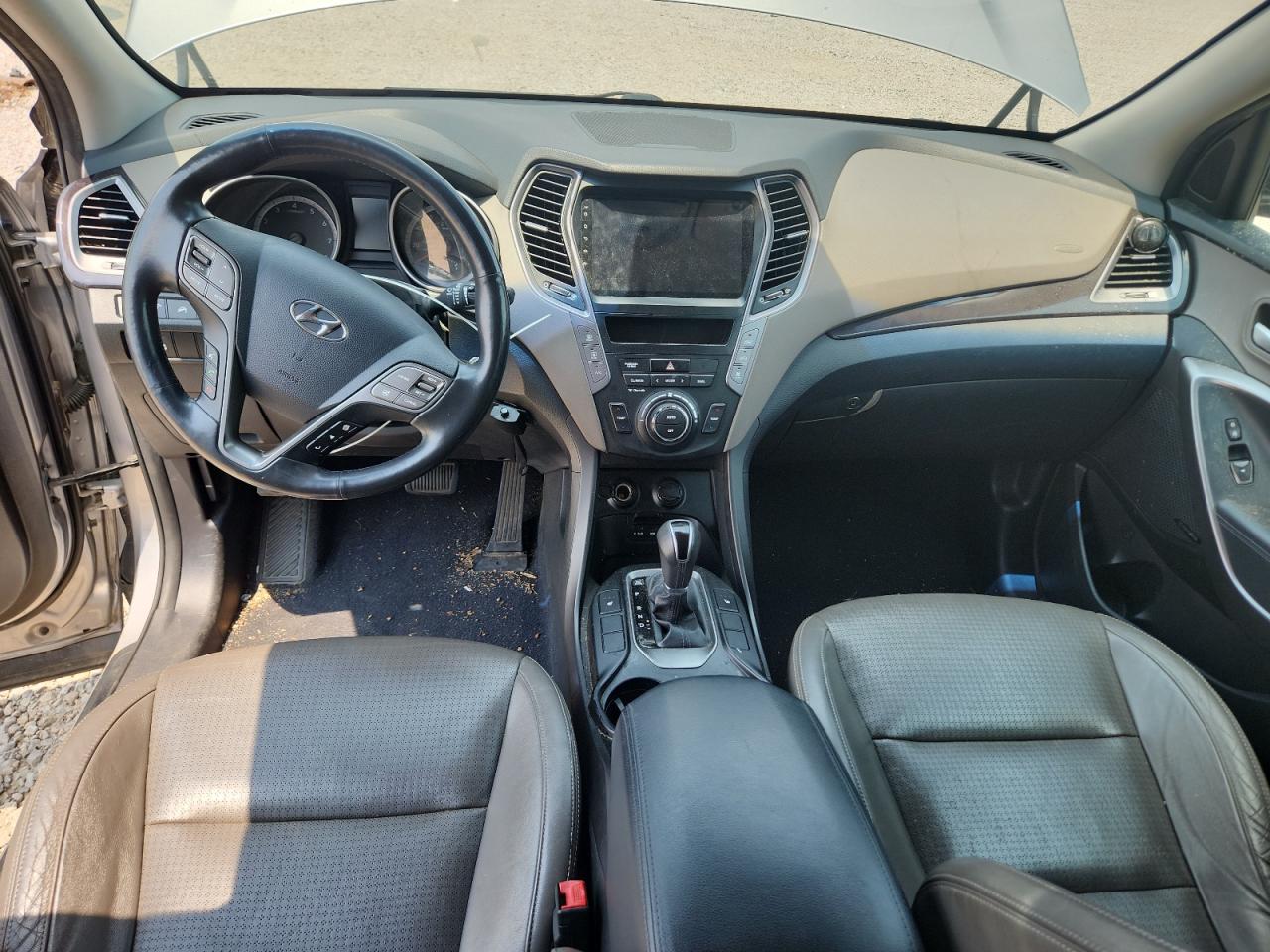 2013 Hyundai Santa Fe Gls Silver vin: KM8SN4HFXDU003167