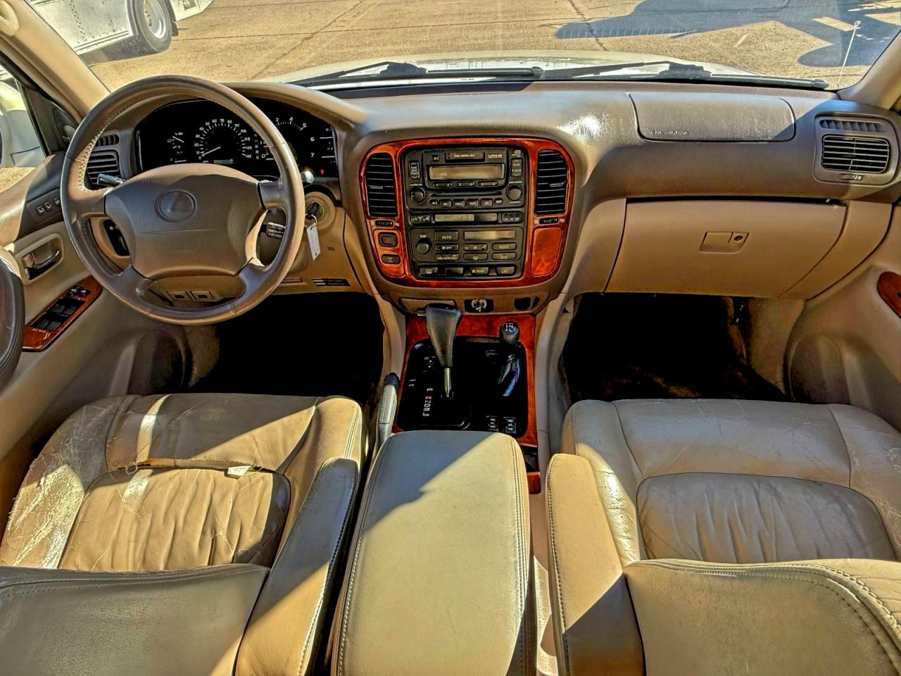 1998 Lexus Lx 470 Белый vin: JT6HT00W9W0023792