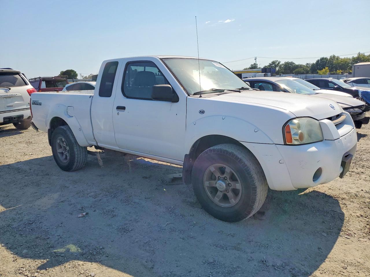 2003 Nissan Frontier Xe-v6 Desert Runner White vin: 1N6ED26TX3C412417