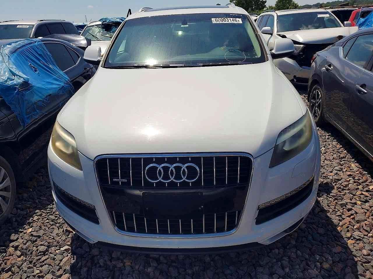 2013 Audi Q7 Premium Plus Белый vin: WA1LMAFE2DD005526