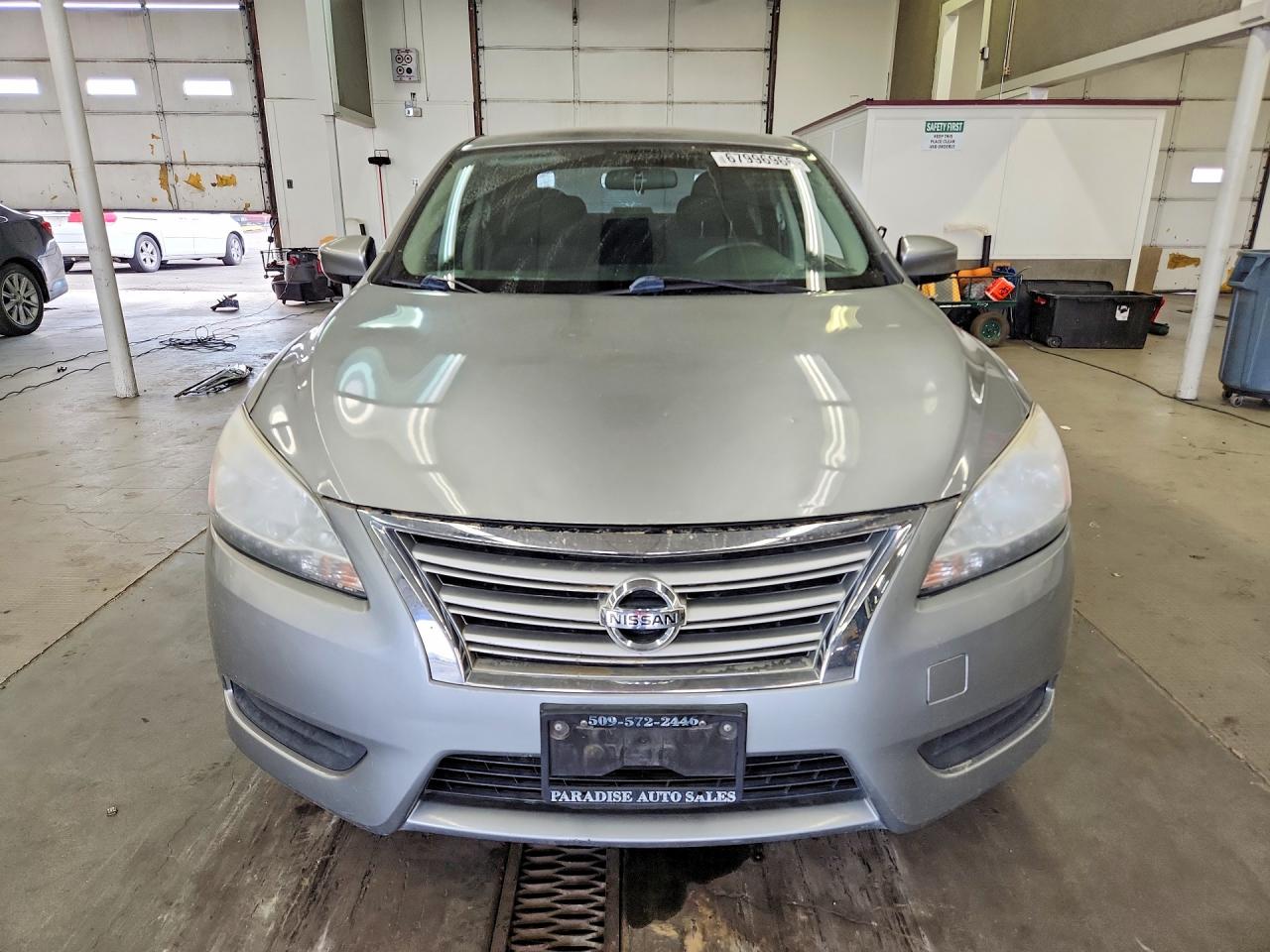 2014 Nissan Sentra Sv Gray vin: 3N1AB7AP0EY226879