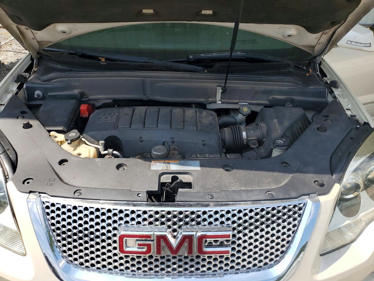 2011 Gmc Acadia Denali White vin: 1GKKVTED3BJ393369