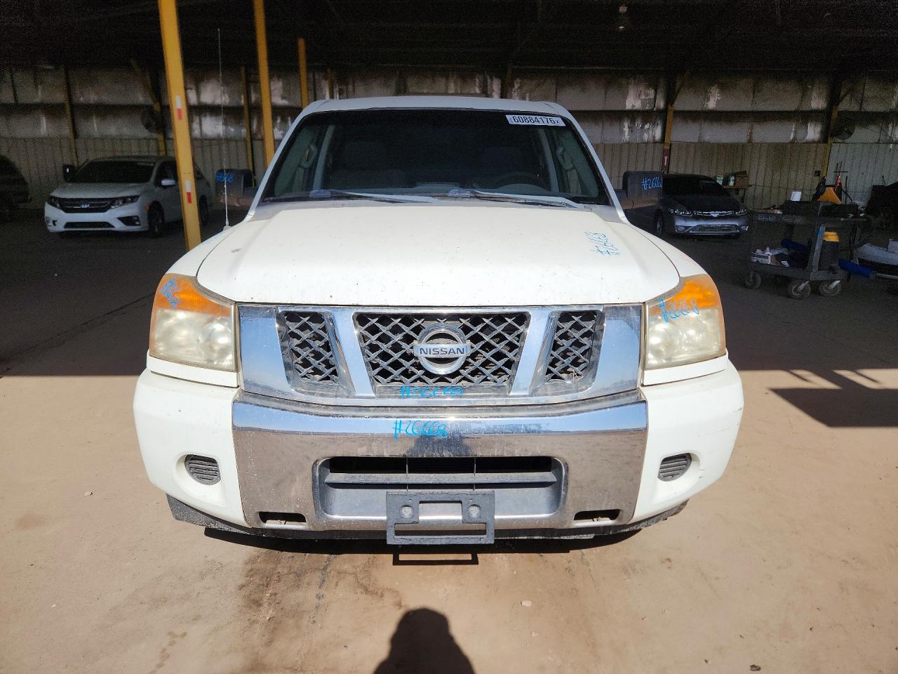 2013 Nissan Titan S White vin: 1N6AA0EK6DN307223