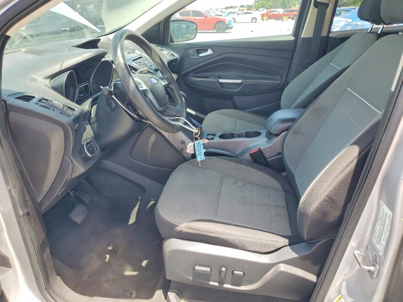 2014 Ford Escape Se Silver vin: 1FMCU0GX0EUC01834