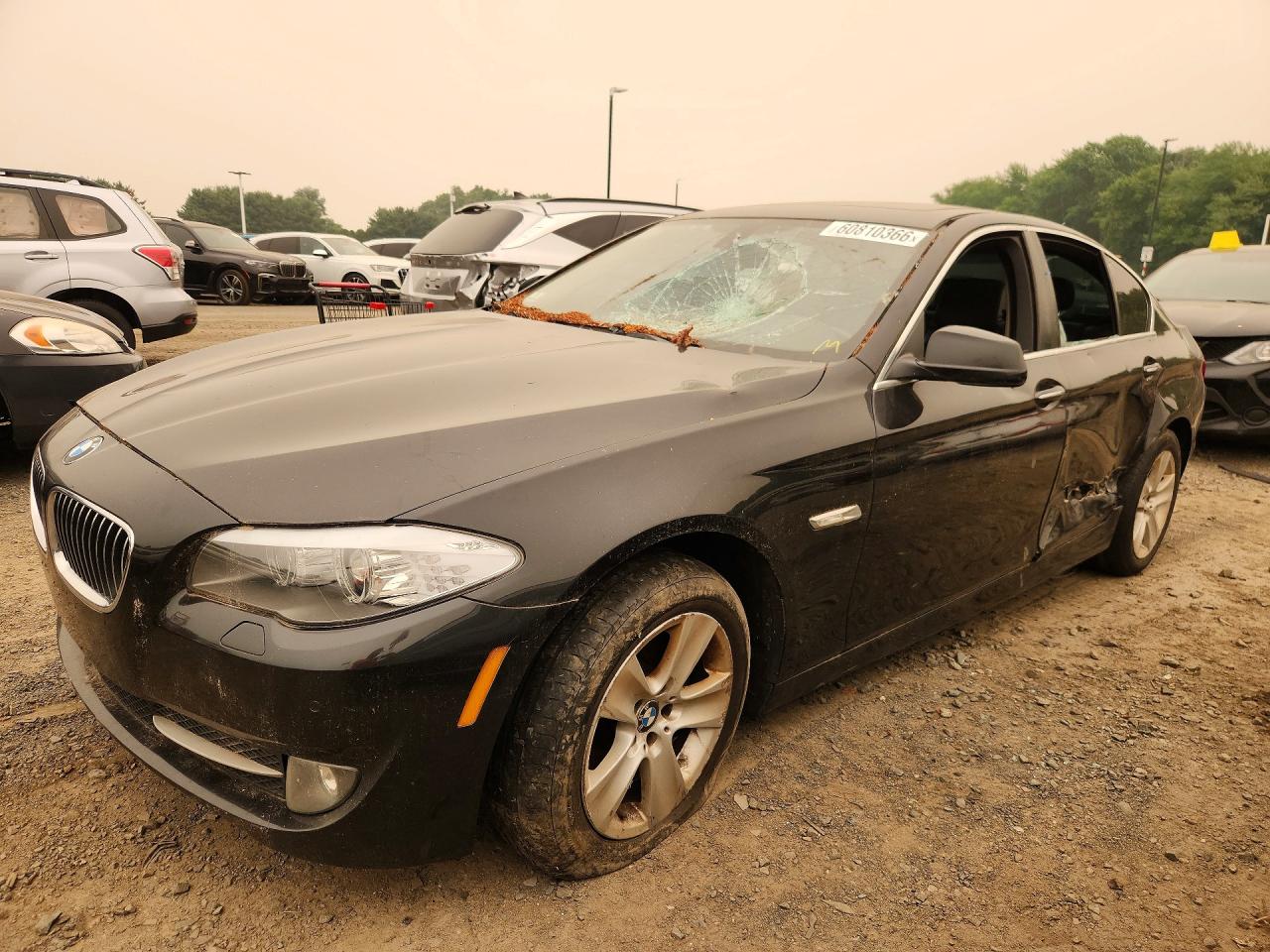 2013 Bmw 528 Xi Black vin: WBAXH5C5XDD114997