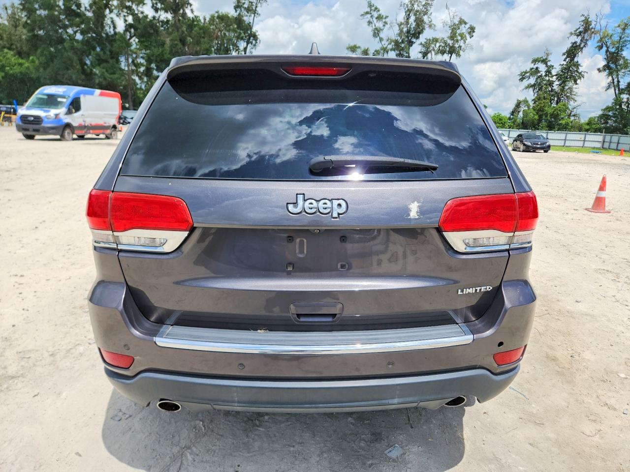 2014 Jeep Grand Cherokee Limited Gray vin: 1C4RJEBG5EC442208