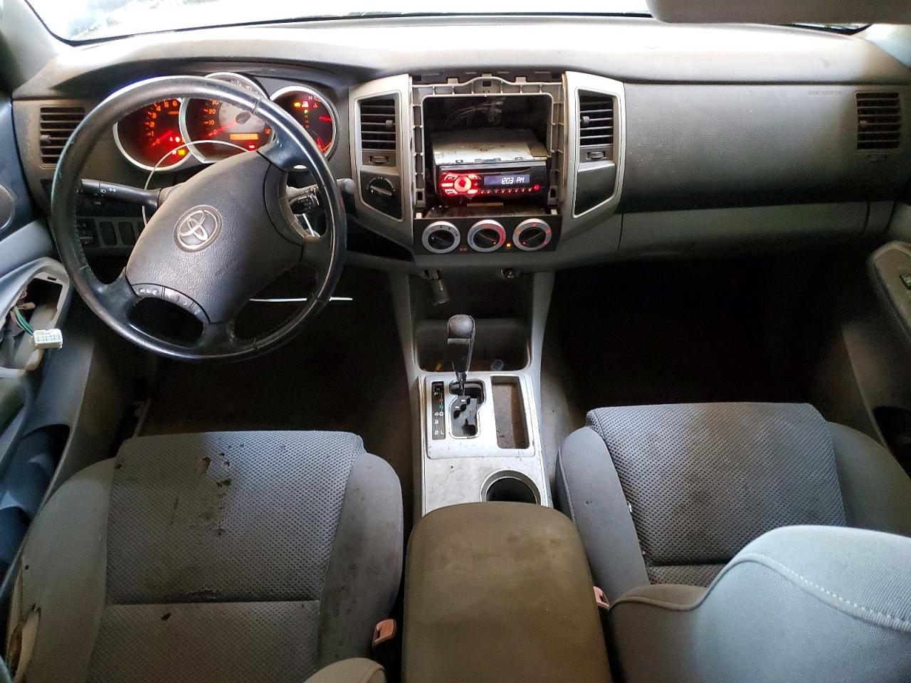 2005 Toyota Tacoma Double Cab Blue vin: 5TELU42NX5Z103015