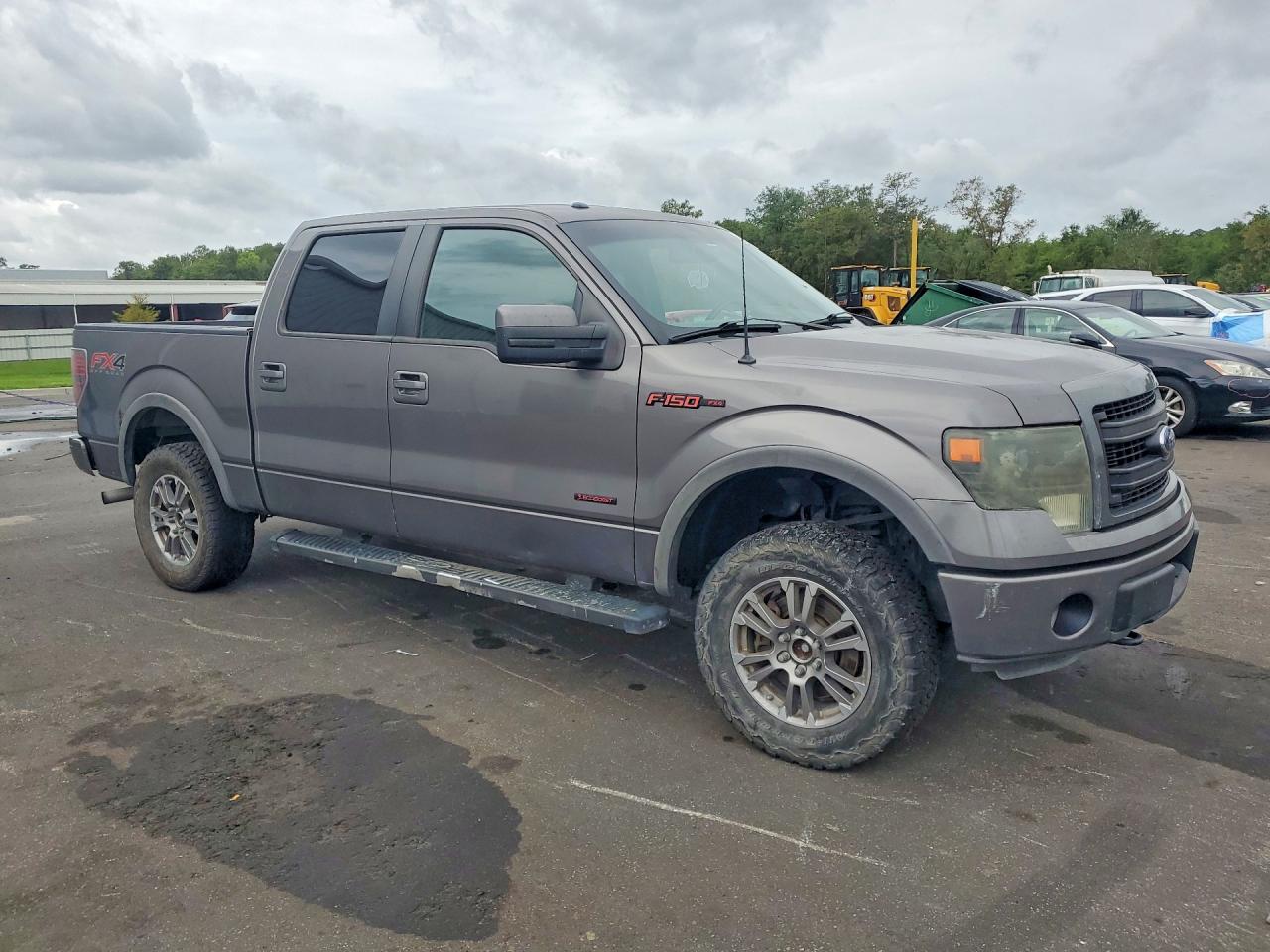 2013 Ford F150 Supercrew Gray vin: 1FTFW1ET9DKE91213
