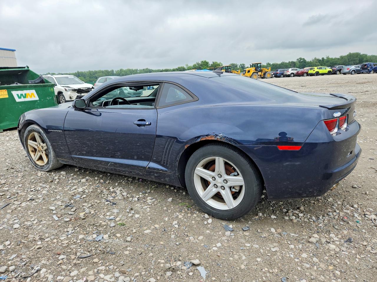 2012 Chevrolet Camaro Lt Blue vin: 2G1FB1E38C9132410