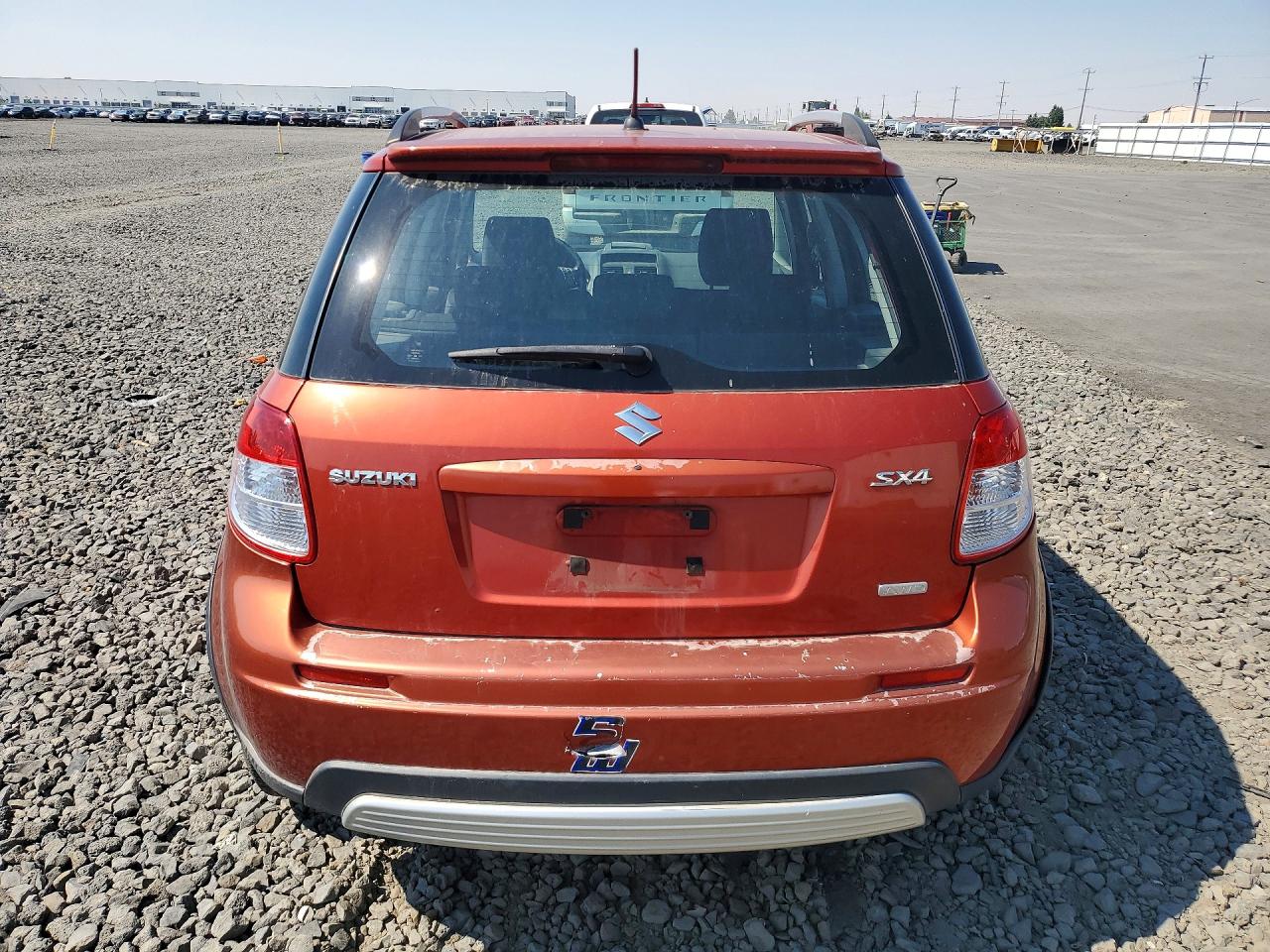 2009 Suzuki Sx4 Touring Orange vin: JS2YB417X96201971