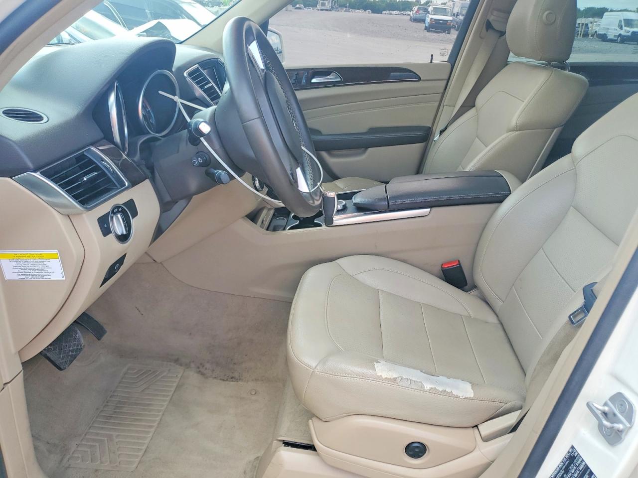 2013 Mercedes-benz Ml 350 Bluetec White vin: 4JGDA2EB9DA159969