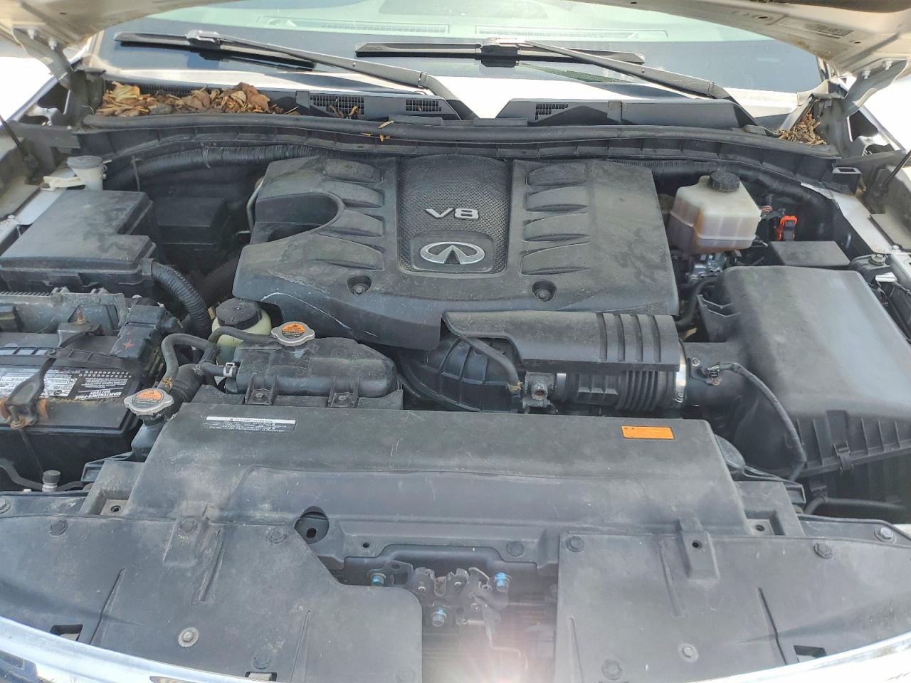 2012 Infiniti Qx56 Base Silver vin: JN8AZ2NE8C9018499