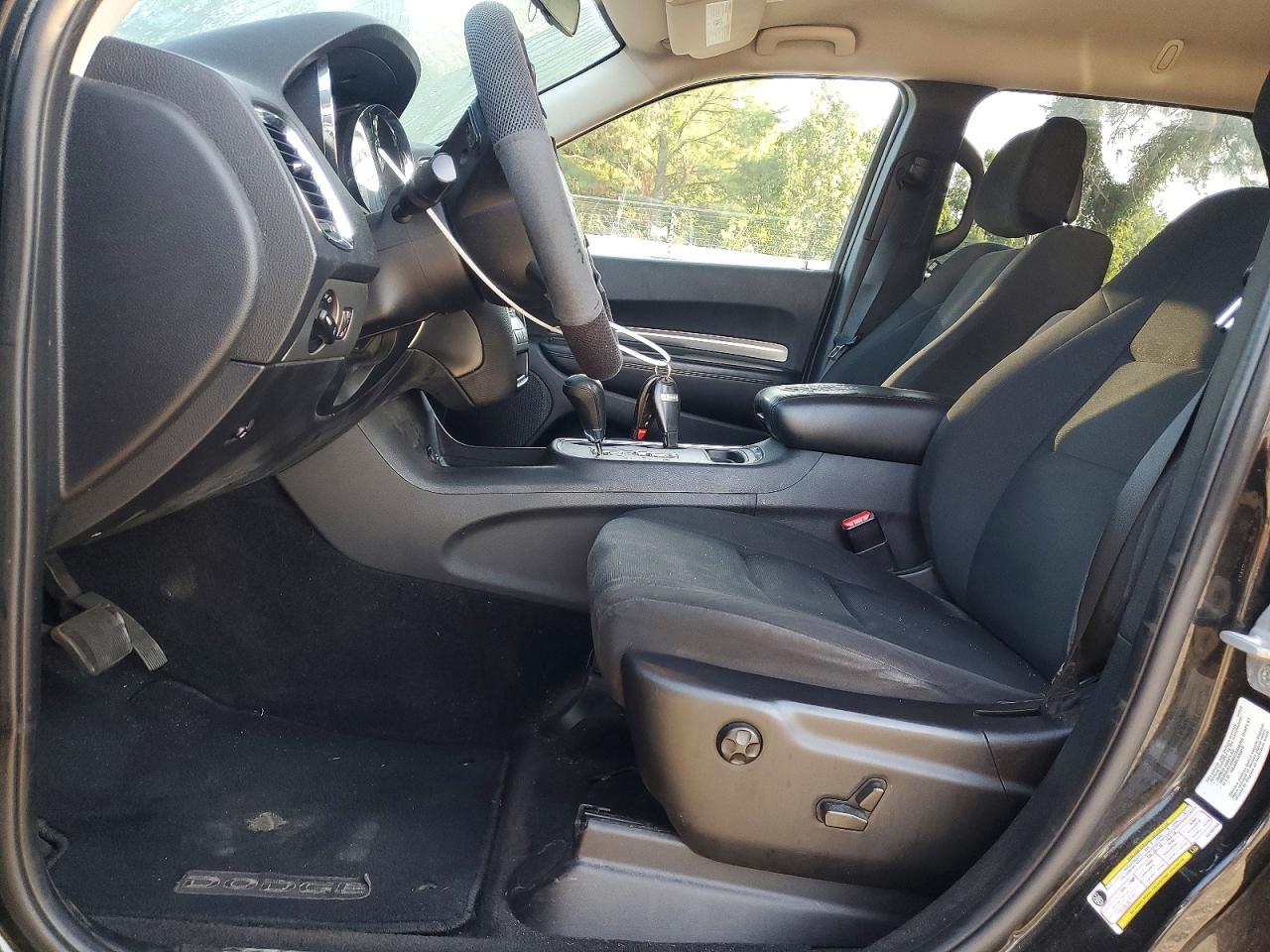 2012 Dodge Durango Sxt Black vin: 1C4RDJAG5CC195755