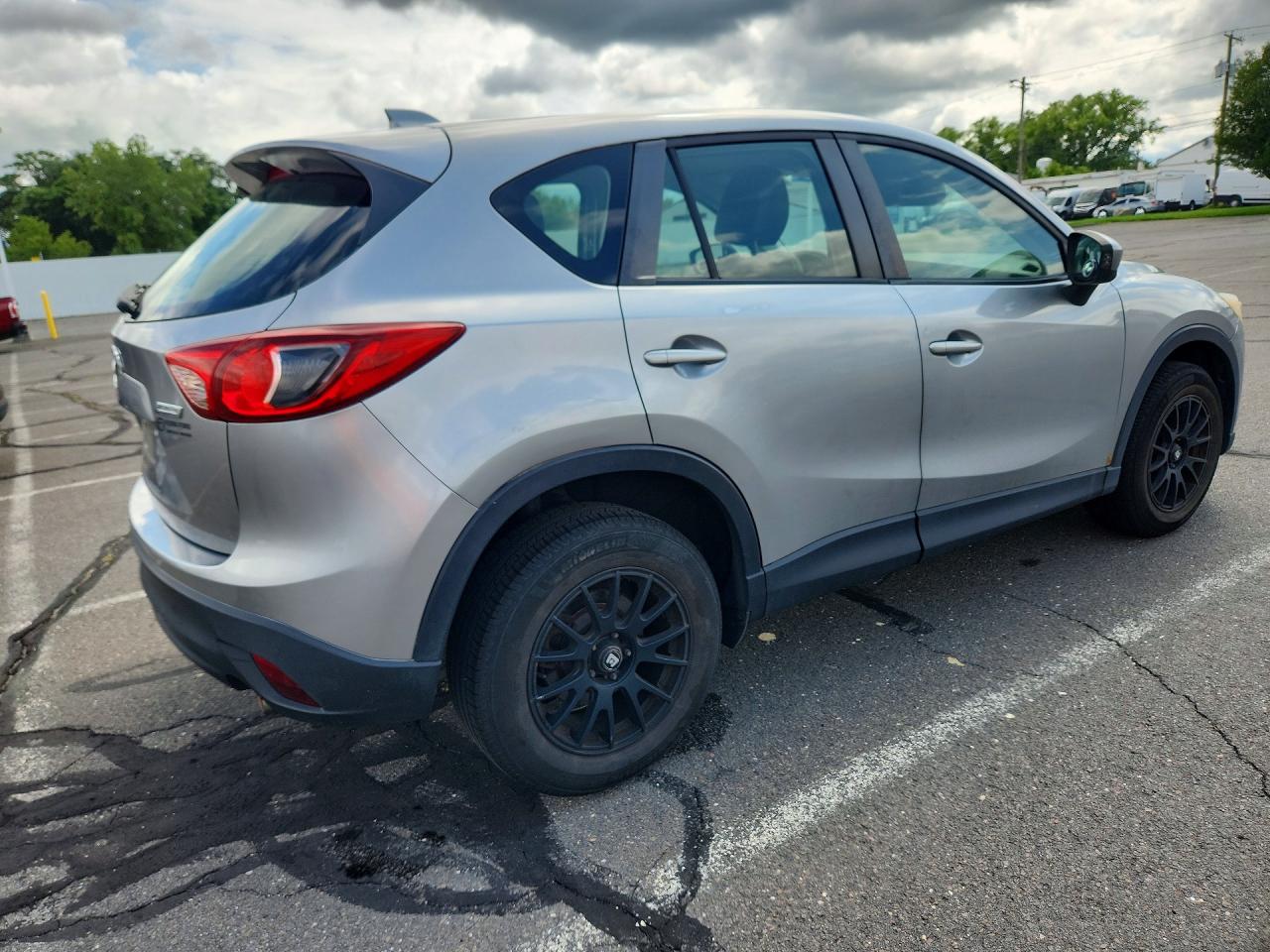 2013 Mazda Cx-5 Sport Silver vin: JM3KE2BE6D0158399