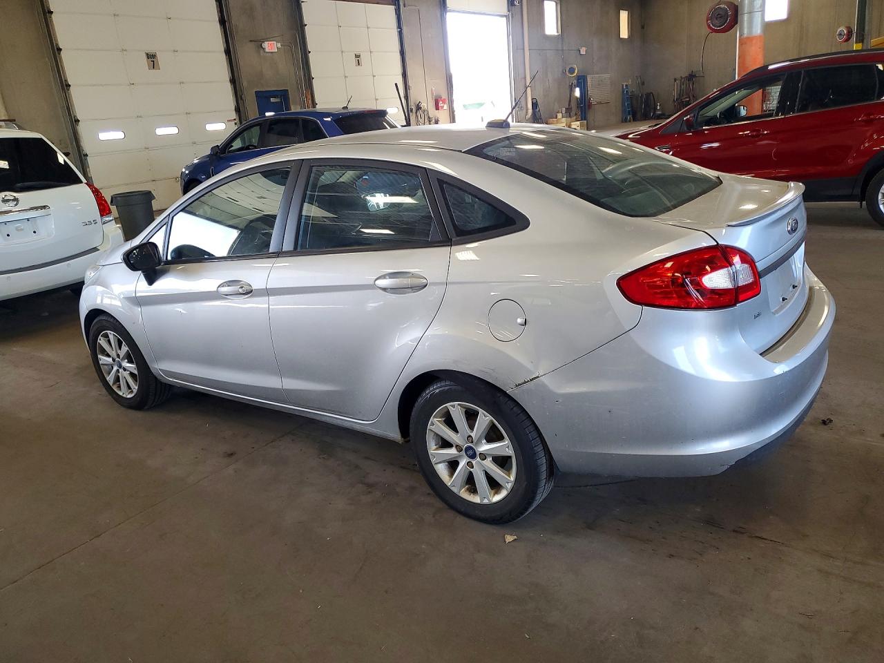2012 Ford Fiesta Se Silver vin: 3FADP4BJ4CM164773