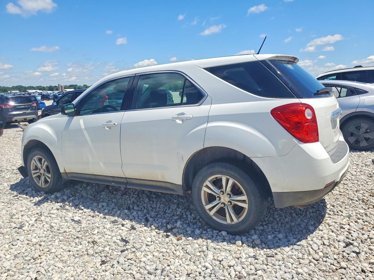 2014 Chevrolet Equinox Ls White vin: 2GNALAEK1E1141769