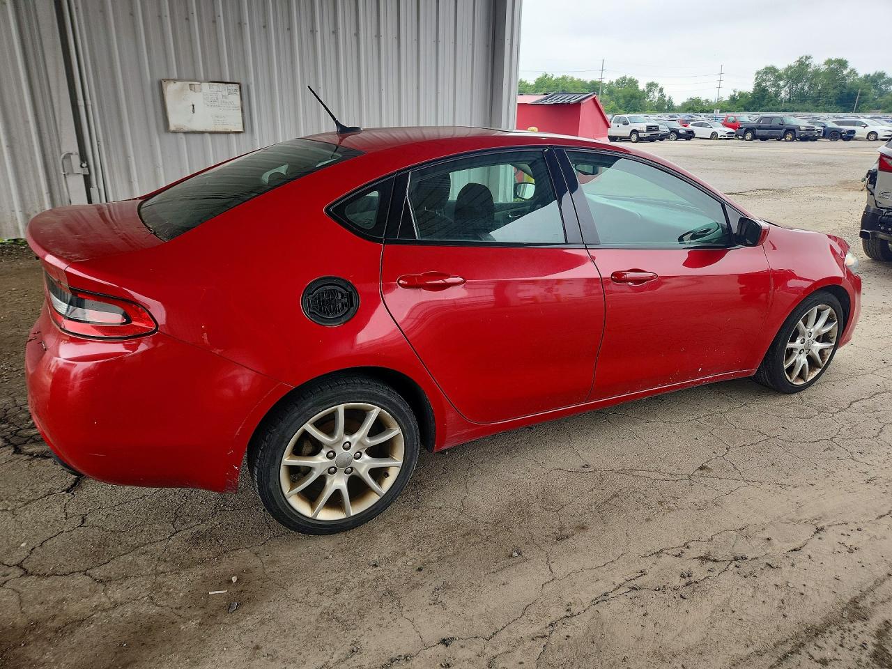 2013 Dodge Dart Sxt Red vin: 1C3CDFBA9DD339532