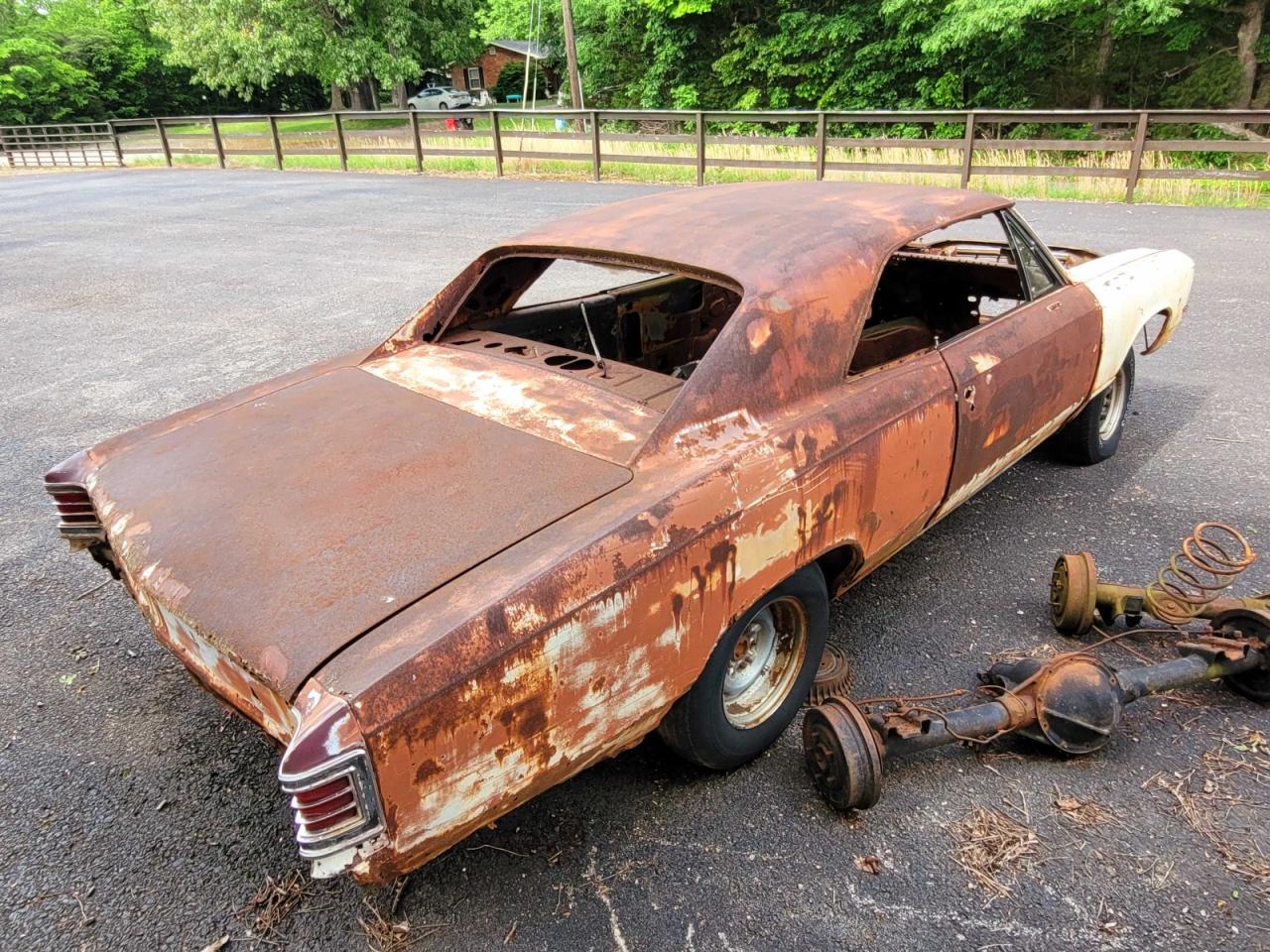 1967 Chevrolet Chevelle Brown vin: 135177B151992