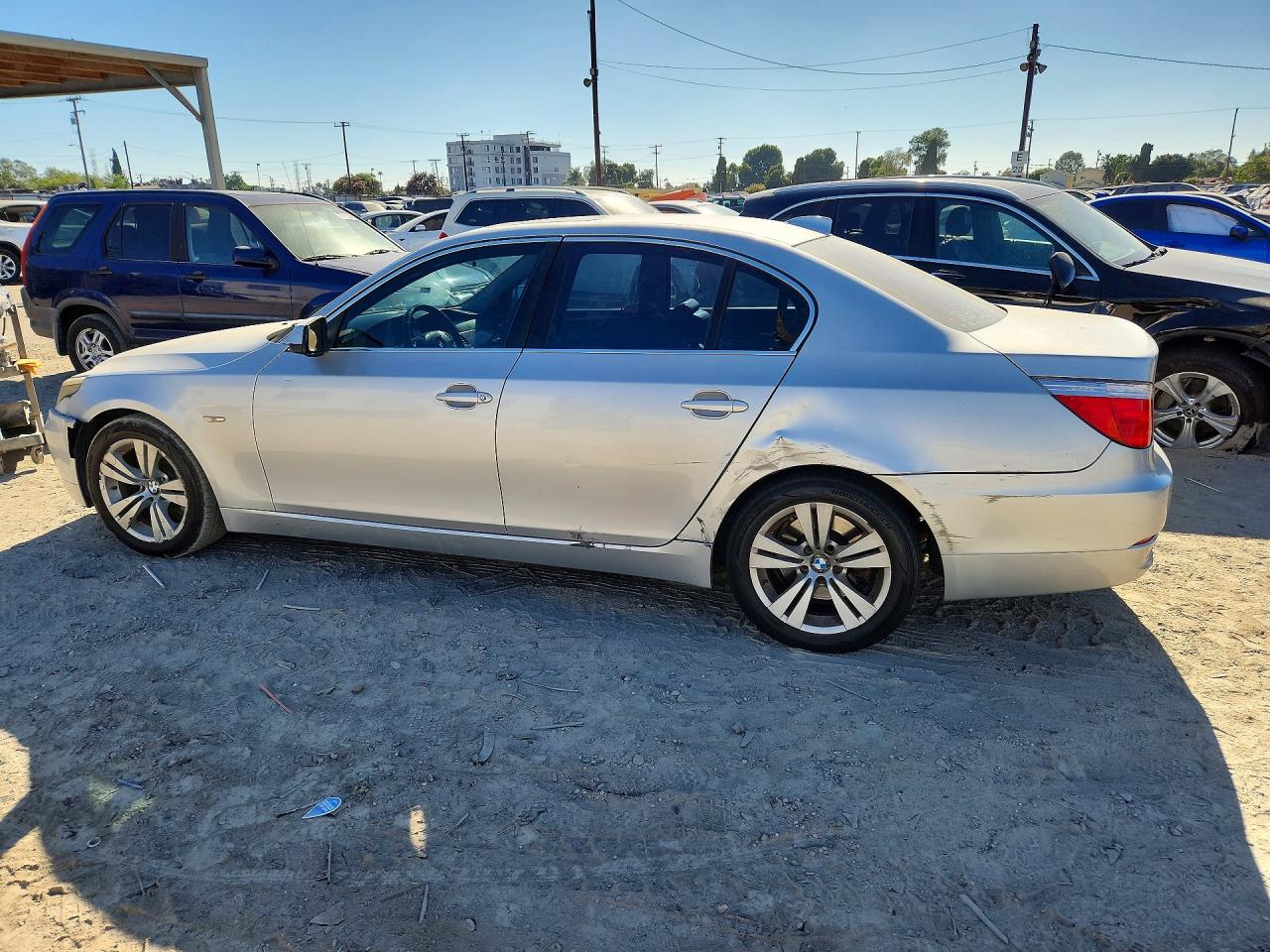 2010 Bmw 528 I Серебряный vin: WBANU5C52AC441723