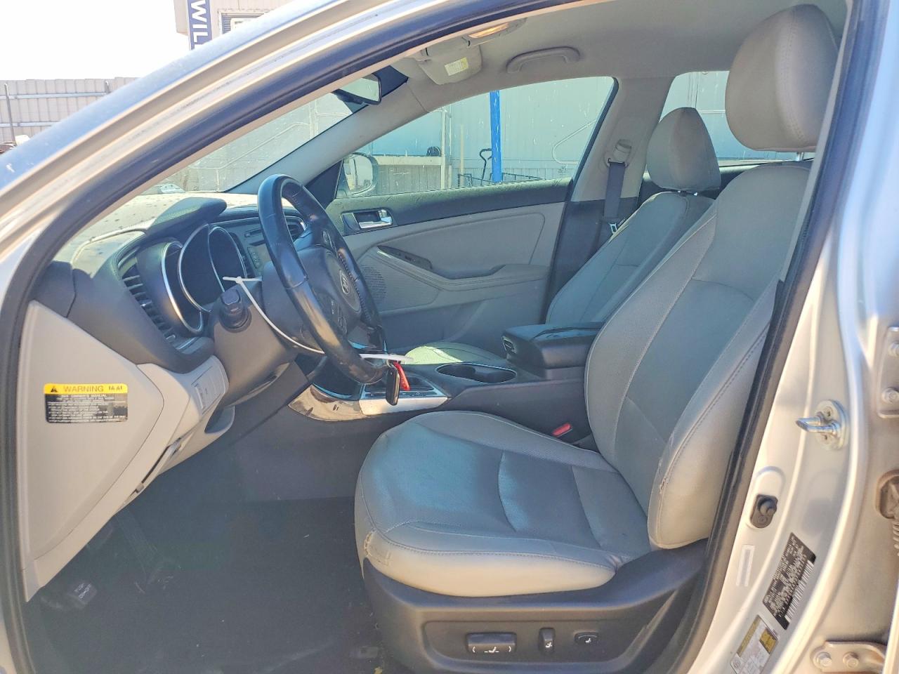 2015 Kia Optima Ex Silver vin: 5XXGN4A70FG432209