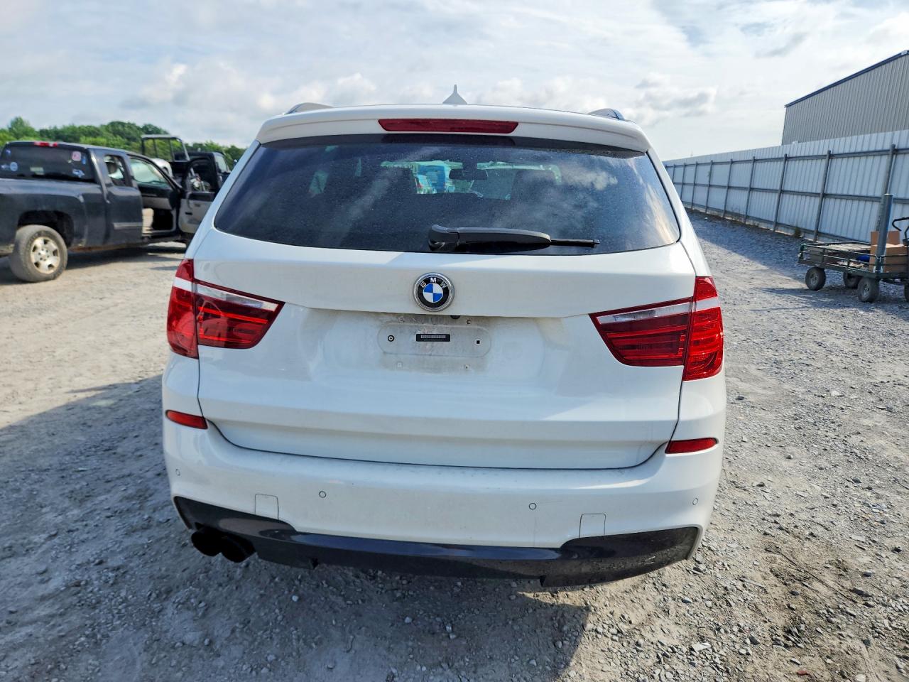 2014 Bmw X3 Xdrive35i Белый vin: 5UXWX7C59E0E81638