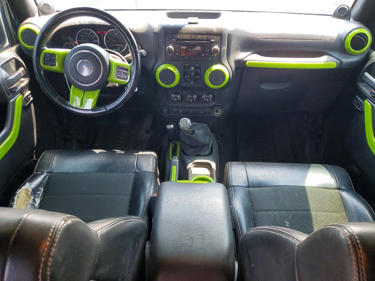2011 Jeep Wrangler Unlimited Rubicon Black vin: 1J4HA6H10BL502437